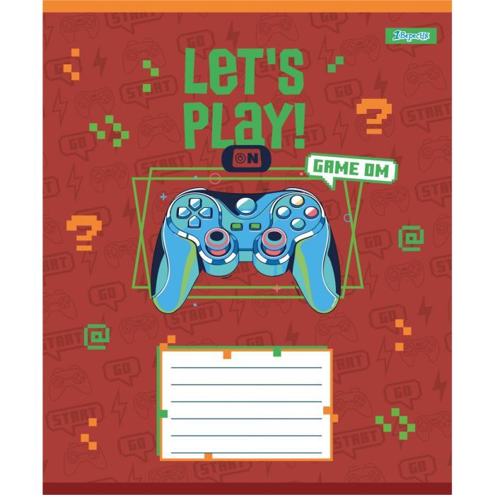 Зошит 1 вересня Let's Play А5 12 аркушів лінія (768190) зображення 5