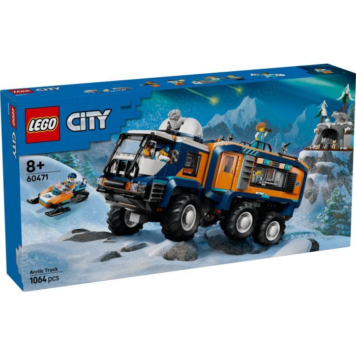 Конструктор LEGO City Арктический исследовательский грузовик с научной лабораторией (60471)