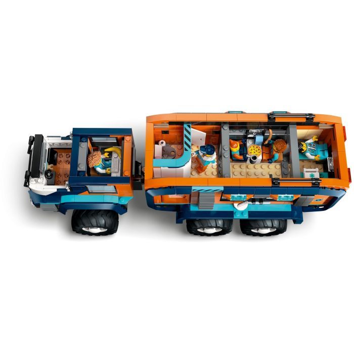 Конструктор LEGO City Арктический исследовательский грузовик с научной лабораторией (60471) изображение 4