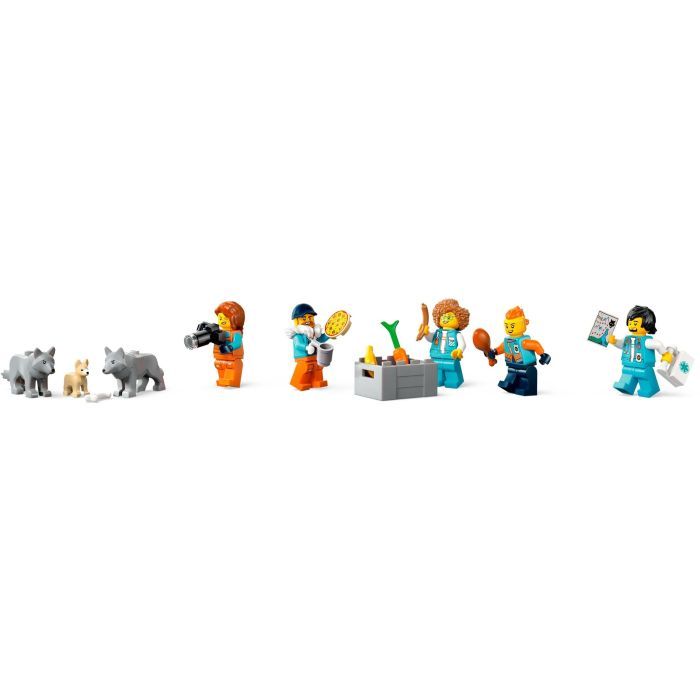 Конструктор LEGO City Арктический исследовательский грузовик с научной лабораторией (60471) изображение 6