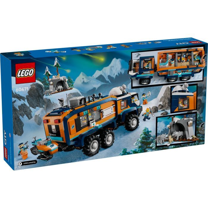 Конструктор LEGO City Арктический исследовательский грузовик с научной лабораторией (60471) изображение 7