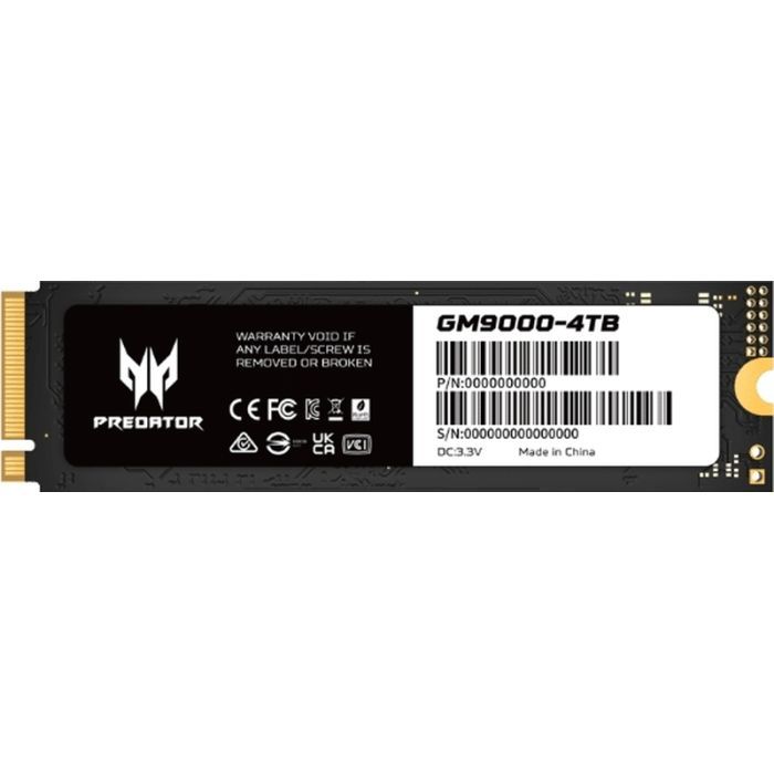 Накопитель SSD M.2 2280 2TB GM9000 Acer Predator (BL.9BWWR.130) изображение 6