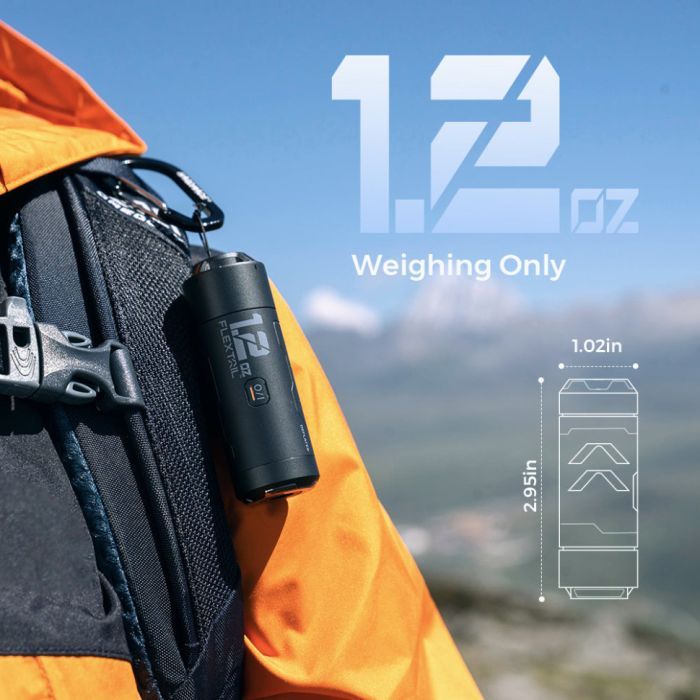 Насос для надувной мебели Flextail Zero Pump, чорний (ZP650cht-BK-i) изображение 5