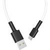 Дата кабель USB 2.0 AM to USB-C 1.0m 3A silicone BX31 white BOROFONE (6931474710406) изображение 3