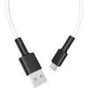 Дата кабель USB 2.0 AM to USB-C 1.0m 3A silicone BX31 white BOROFONE (6931474710406) изображение 3