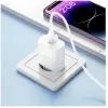 Зарядное устройство BOROFONE BA82A Platinum USB-C PD25W + cable USB-C to Lightning White (6941991112263) изображение 8