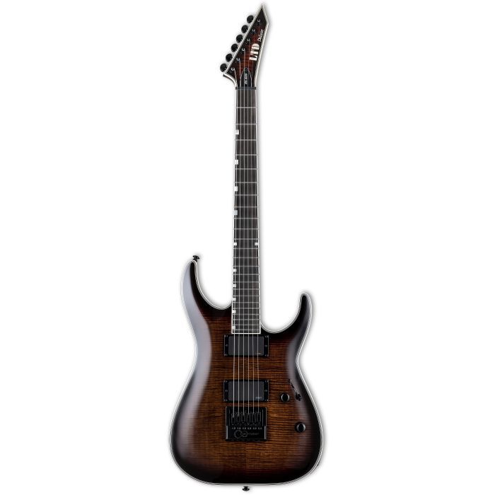 Электрогитара LTD MH-1000 EverTune Dark Brown Sunburst
