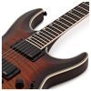 Электрогитара LTD MH-1000 EverTune Dark Brown Sunburst изображение 6