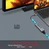 Концентратор Promate USB-C 4-in-1 порти Promate mediahub-c3.grey (mediahub-c3.grey) зображення 2