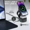 Зарядное устройство Promate wireless charger rubix-65w black (rubix-65w.black) изображение 7