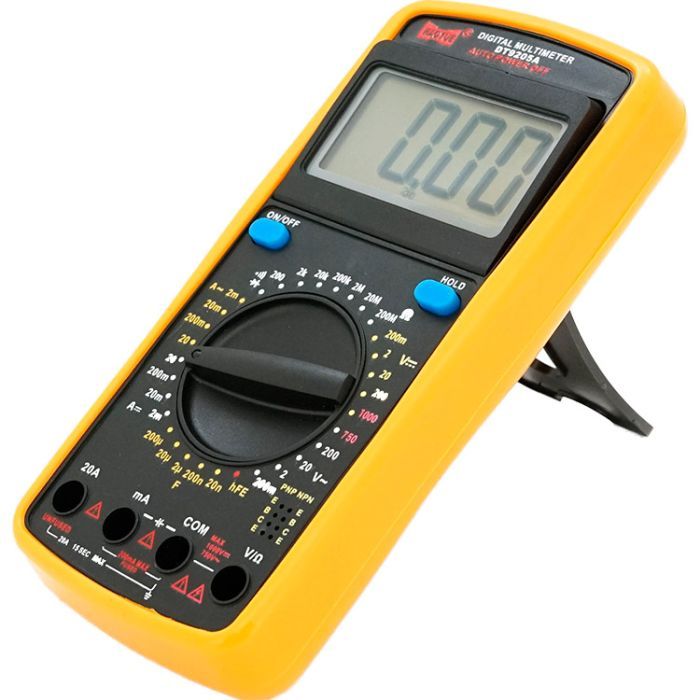 Цифровий мультиметр HAOYUE DT-9205А, щупи, Box (HAOYUE DT-9205А) зображення 2
