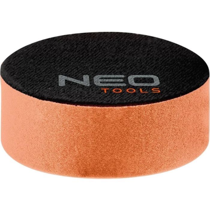 Круг зачистной Neo Tools полировальный, губка средняя, на липучке, 80x25мм (08-975)