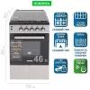Плита PRIME Technics PSG 54016 B зображення 2