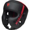 Боксерський шолом RDX F6 Kara Matte Red L (HGR-F6MR-L) зображення 4