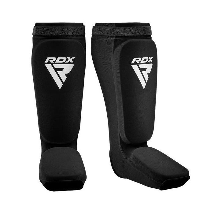 Защита голени и стопы RDX Shin Instep Foam Black/White XL (HYP-SIBW-XL)