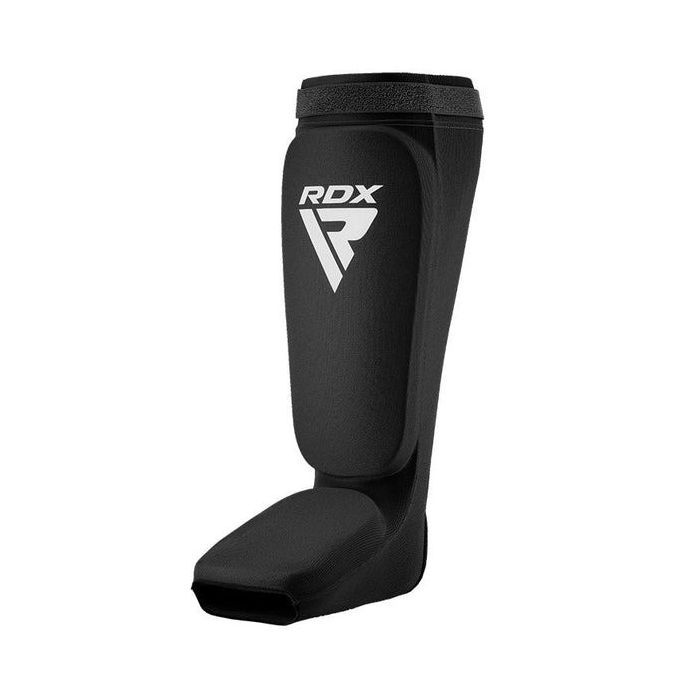 Защита голени и стопы RDX Shin Instep Foam Black/White XL (HYP-SIBW-XL) изображение 3