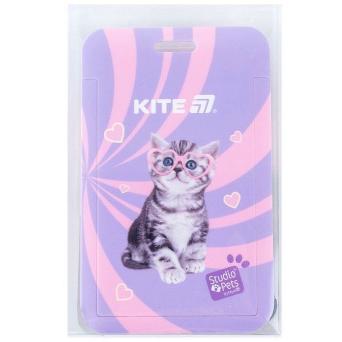 Бейдж Kite слайдер Studio Pets, розовый (SP25-450) изображение 3