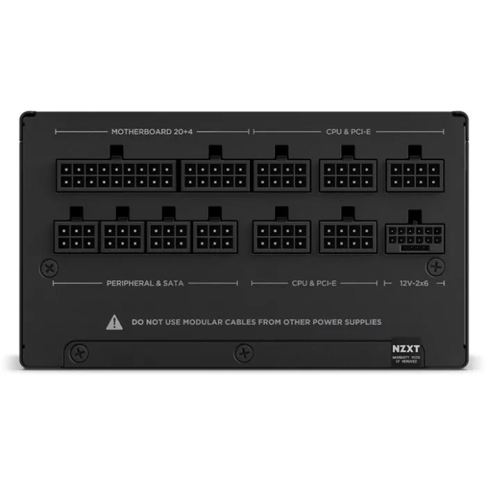 Блок питания NZXT 850W (PA-8G2BB-EU) изображение 4