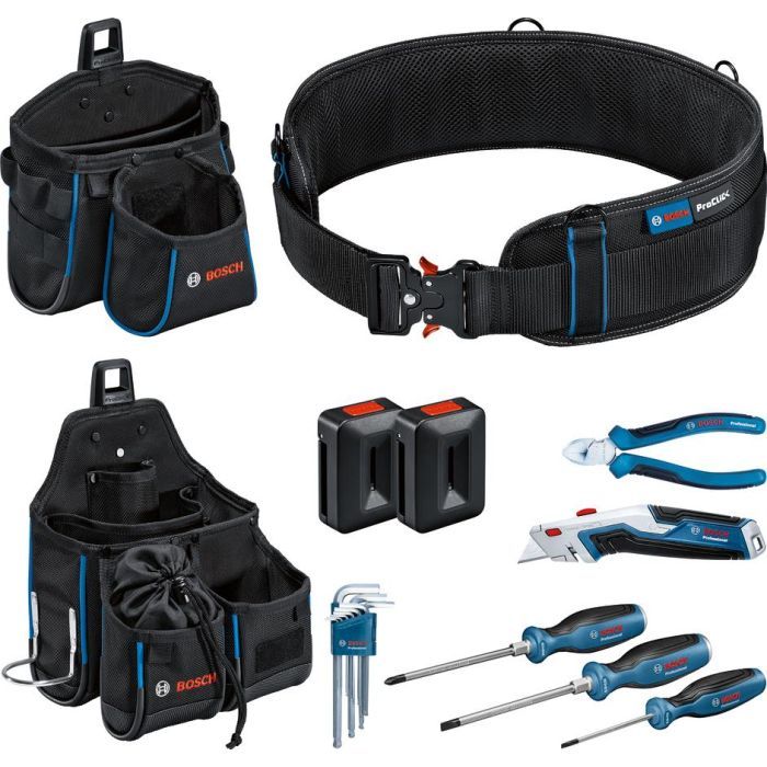 Сумка для инструмента Bosch Professional GWT2, GWT4 + 9 предметов (1.600.A02.H5C)
