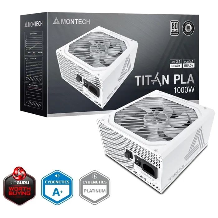 Блок питания MONTECH 1000W (TITAN PLA 1000) изображение 7