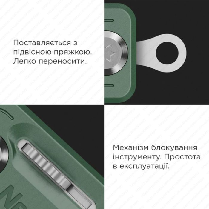 Мультитул NexTool Multi Functional Knife зелений (NE20098) изображение 5