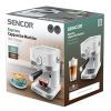 Рожковая кофеварка эспрессо Sencor SES 1720WH изображение 13