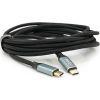 Дата кабель USB-C to USB-C 3.0m USB 3.2 Gen2 100W 10Gbps 4K60Hz black Voltronic (YT-TC-TC-B-3m)