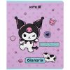Тетрадь Kite предметная Kuromi 48 листов, клетка, биология (HK25-240-7)