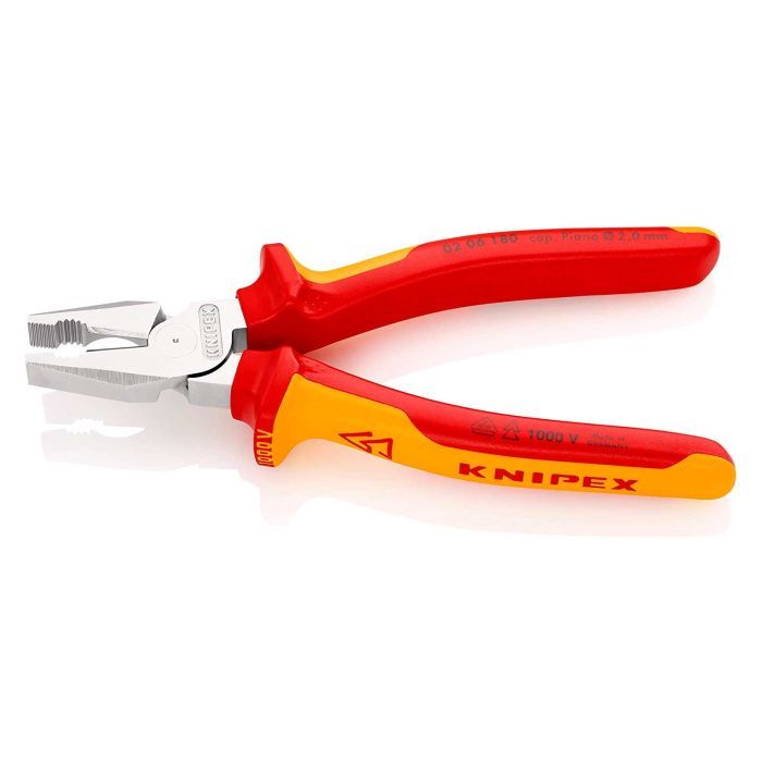 Плоскогубцы KNIPEX комбинированные особой прочности 02 06 180 (02 06 180) изображение 3