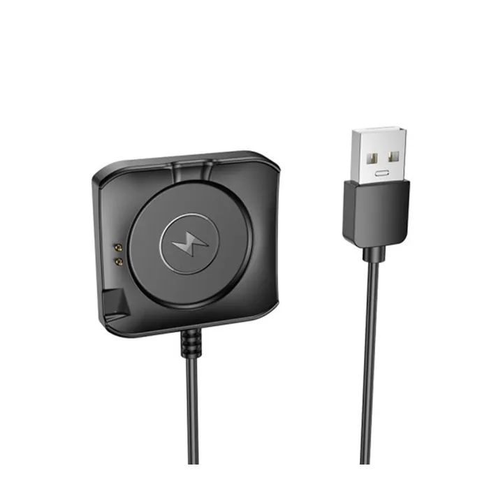 Зарядний пристрій HOCO Y28 Smart sports watch charging cable Black (6942007648509)