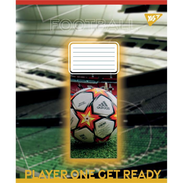 Тетрадь Yes Football stadium А5 48 листов клетка (767751) изображение 3