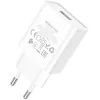 Зарядний пристрій BOROFONE BA74A USB 10.5W white (6974443388640) зображення 3