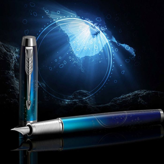 Ручка пір'яна Parker IM 17 Premium SE Last Frontier Submerge CT  FP F (25 211) зображення 7
