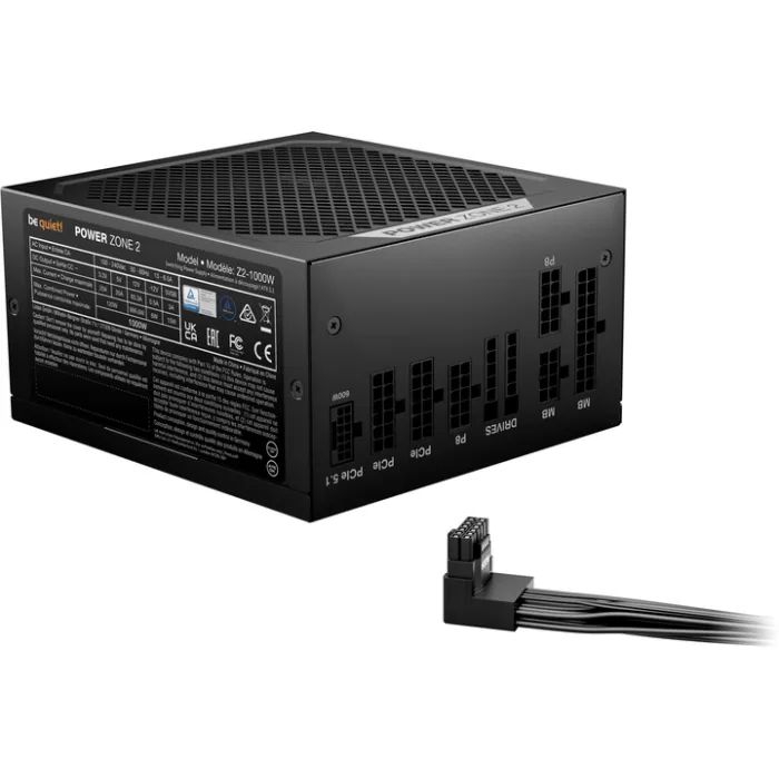 Блок питания Be quiet! 1000W POWER ZONE 2 (BP008EU) изображение 4