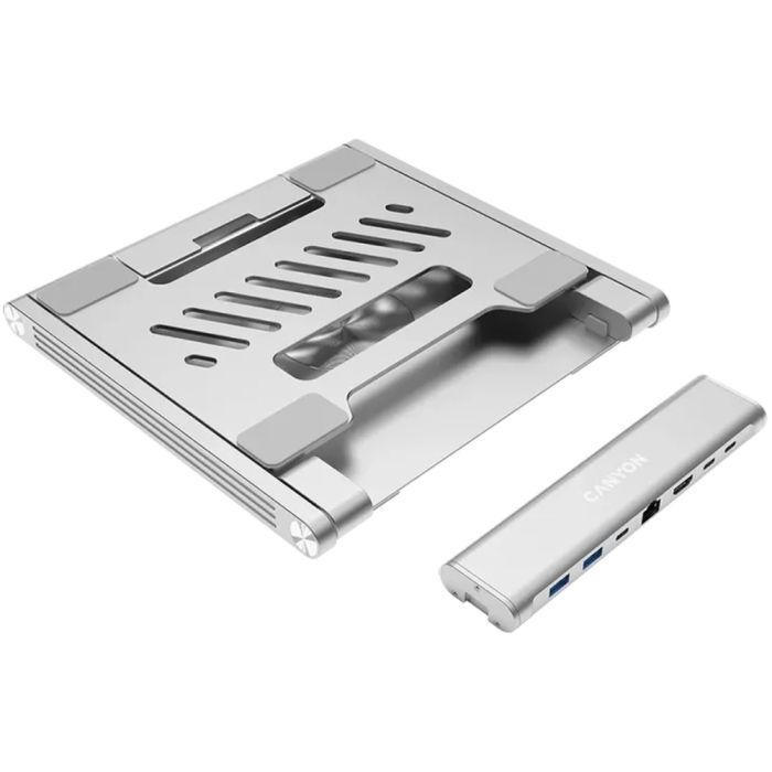 Подставка для ноутбука Canyon Laptop Stand with Detachable Hub OnStand 2 (6-in-1 Hub) (CNS-SDS2) изображение 10