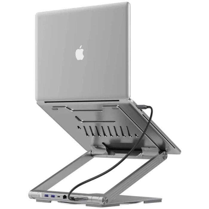 Подставка для ноутбука Canyon Laptop Stand with Detachable Hub OnStand 2 (6-in-1 Hub) (CNS-SDS2) изображение 12