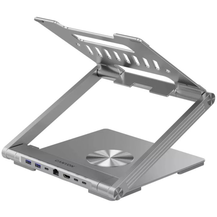 Подставка для ноутбука Canyon Laptop Stand with Detachable Hub OnStand 2 (6-in-1 Hub) (CNS-SDS2) изображение 4