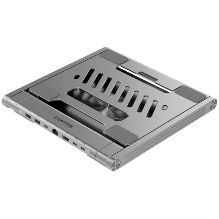 Подставка для ноутбука Canyon Laptop Stand with Detachable Hub OnStand 2 (6-in-1 Hub) (CNS-SDS2) изображение 7