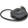 Концентратор VEGGIEG USB 2.0 to 4xUSB 0.3m black (V-U2405)