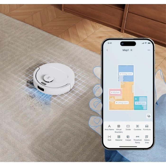 Пылесос Ecovacs DEEBOT T30CDLX71 WHITE (DLX71 WHITE) изображение 11