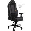 Кресло игровое GT Racer X-8009 Dark Gray/Black (X-8009 Fabric Dark Gray/Black) изображение 2