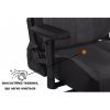 Кресло игровое GT Racer X-8009 Dark Gray/Black (X-8009 Fabric Dark Gray/Black) изображение 9