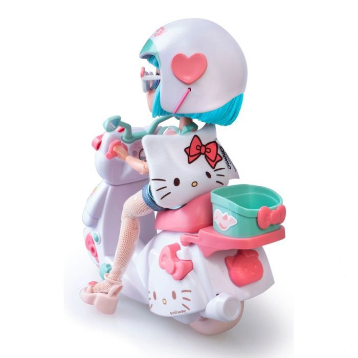 Лялька 4SF Manga Dolls Hello Kitty Красуня Пінк на скутері (HKTF3000) зображення 5