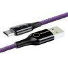 Дата кабель USB 2.0 AM to Lightning 1.0m 2.4A purple Baseus (CALCD-05) зображення 3