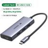 Концентратор Ugreen USB-C 4-in-1 3xUSB 3.0 + HDMI CM500 gray (50629) изображение 5
