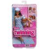 Лялька Barbie Twinning looks Блакитний горошок (JFP38) зображення 5 Лялька Barbie Twinning looks Блакитний горошок (JFP38) зображення 5