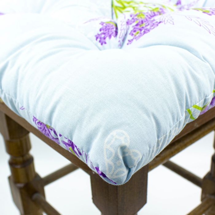 Подушка на стул MirSon Бязь Принт 17-0130 Lavender sea 50х50 см (2200006276470) изображение 4
