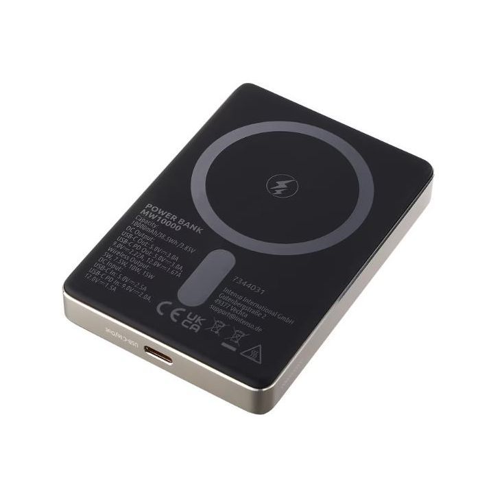 Батарея універсальна Intenso MW10000 10000mAh Magnetic champagne (7344031)