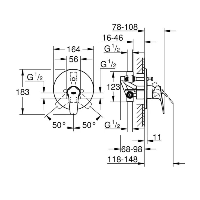Смеситель Grohe Start Flow (29117000) изображение 2