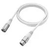 Мікрофонний кабель Fifine XLR Male to Female White 1.8 м (L9CW)